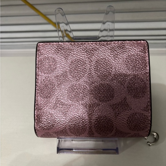 NWOT Coach Signature Metallic Wallet - Picture 2 of 6